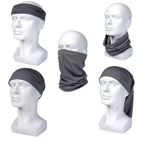 Sun UV Halloween Protection Neck Gaiter Washable Reusable Magic Face Cover Dust Wind Bandana Balaclava for Fishing Hiking