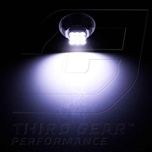 Tgp T10 White 9 Led Smd License Plate Wedge Light Bulbs Pair 2005-2012 Compatible With Scion Tc #TOP2