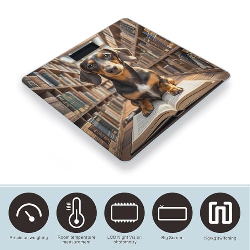 Báscula Digital Para Baño de Cristal Templado miniatura 3
