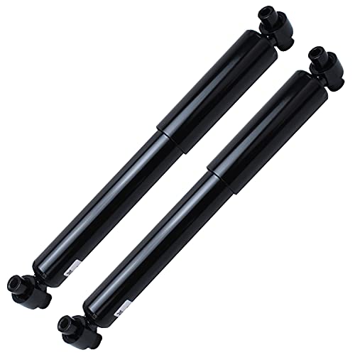 Image of Detroit Axle - 2 Rear Shock Absorbers for 06-12 Ford Fusion Mercury Milan Lincoln MKZ Zephyr 03-08 Mazda 6 Rear Replacement Shock Absorbers 2006 2007 2008 Pair Set