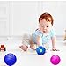 ABAJI Mini 2 Pack Toy 5 inch Basketball Soccer Ball Pump Needle Rubber Material Mini Hoop Toddlers Kids Teenagers Swimming Pool Indoors Outdoors
