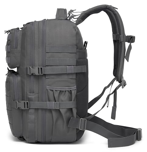 Image of Wotony Military Tactical Backpack for Men Waterproof Daypack 3 Day Assault Pack Molle Bag with Water Bottle Holder