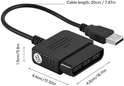Zerone to Controller Adapter, to USB Converter for PS3 PC Compatible for Sony Wired Wireless Controller