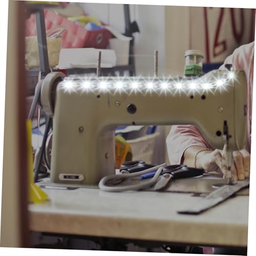 Tira LED USB con atenuador táctil para máquina de coser miniatura 4