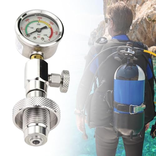 Contrôle de pression de réservoir de plongée kowaku pour exploration BCD