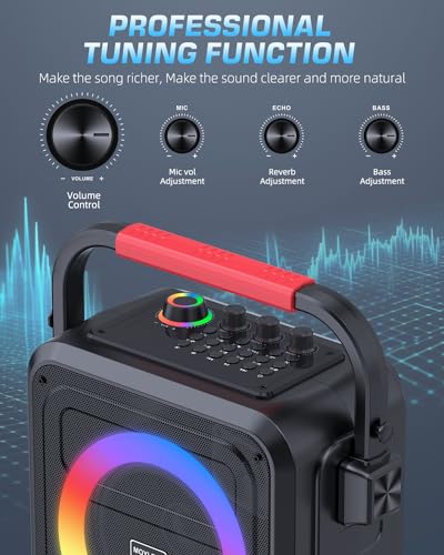 Moyleaf MOY-2 Karaoke Machine For Adults & Kids thumb #1