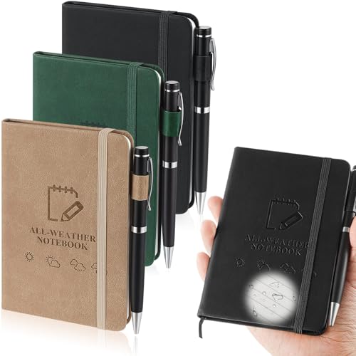 Resholder 3 Packs Waterproof Notebook 4
