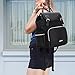 Baby Diaper Bag Backpack with Stroller Hooks, Pipi bear Multi-function Stylish Travel Diaper Back Pack for Mom and Dad, Baby Changing Bag, Maternity Nappy Bag for Boys and Girls, Large Capacity, Black