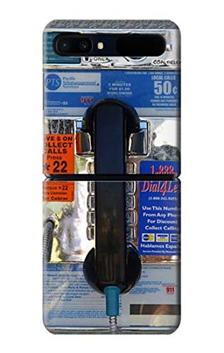R0087 Payphone Case Cover for Samsung Galaxy Z Flip 5G