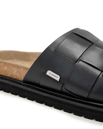 Image of AllSaints mens Randal Woven Slider