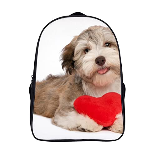Sac à dos chien 3D pour enfants et adultes idéal pour l'école