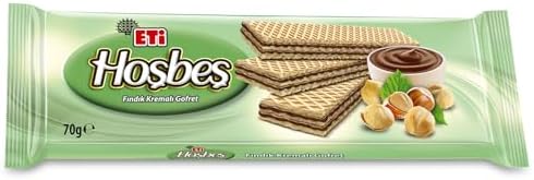 Eti Hoşbeş Fındık Kremalı Gofret 70 g - Görsel 2
