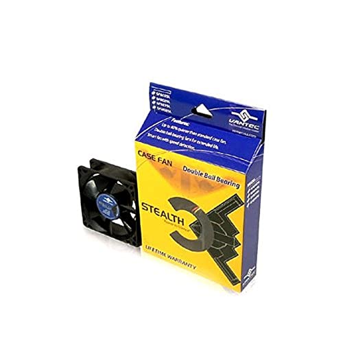 Image of Vantec Stealth SF9225L 92x92x25mm Double Ball Bearing Silent Case Fan (Black)