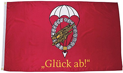 MFH Fahne, Fallschirmjäger, Polyester, Gr. 90 x 150 cm