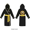 Guns N Roses Bathrobe Classic Logo Official Black Super Soft Fleece Unisex S-M #3