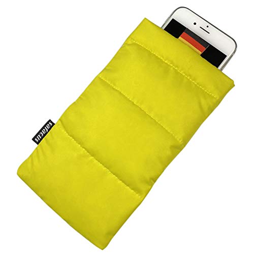 SAFACUS Thermo Handyhülle Tasche Universal Daunen Pouch Handysocke...