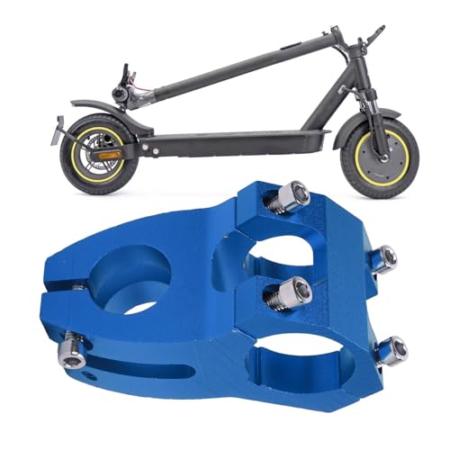 Tallo de aleación de aluminio de 23,5 mm de diámetro, vástago universal para SmartGyro, KuKirin, diseñado para adaptarse a múltiples scooters (negro)