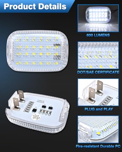 Lámparas LED de cortesía interior para Ford Transit 2014-2024 miniatura 5