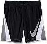 Nike Boys Dri-FIT Colorblock Athletic Shorts (Smoke Grey, 5)