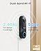 REOLINK Video Doorbell WiFi Camera - Wired 2K Outdoor, 5G&2.4G WiFi, 4:3 Wide View Angle, Smart Detection, Local Storage, No Subscription Front Door Home Security, Customized Chime V2