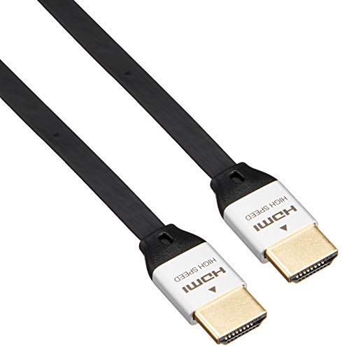 BUFFALO HDMIケーブル フラットタイプ 2.0m BSHD3F20BK