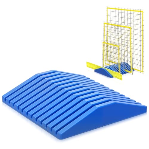 AceOrbit 1 Pack Storage Rack for Quilting Rulers, 12 Slot