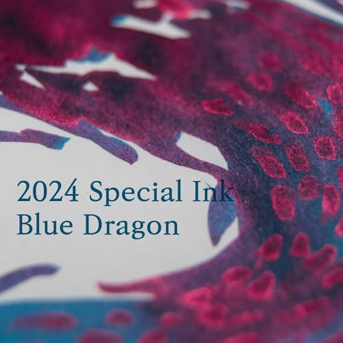 Image of Colorverse 2024 Special Ink - Blue Dragon Standard (15ml) Fountain Pen Ink