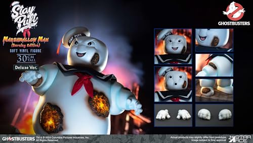 Star Ace Toys Ghostbusters: Stay Puft Marshmallow Man (Burning Edition) Deluxe Vinyl Figure