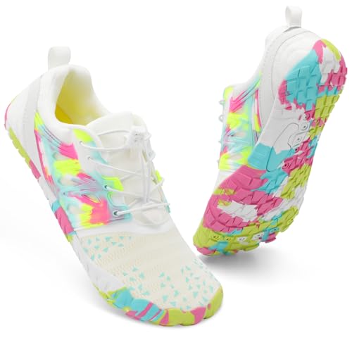 Image of XIHALOOK Athletic Hiking Water Shoes Womens Mens Quick Dry Barefoot for Beach Walking Kayaking Surfing Training