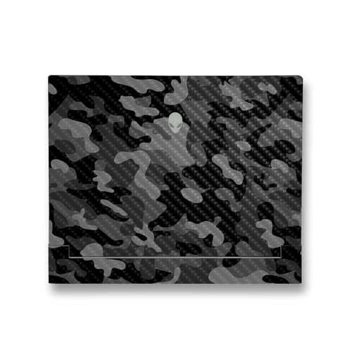 Image of MightySkins Carbon Fiber Skin Compatible with Alienware X14 R2 (2023) Full Wrap Kit - Black Camo | Protective, Durable Textured Carbon Fiber Finish | Easy to Apply & Change Styles | Made in The USA