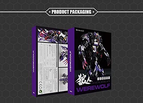 Microworld Werewolf 3D Metal Model Kits Diy Assemble Puzzle Laser Cut Jigsaw Toy D014 #TOP5