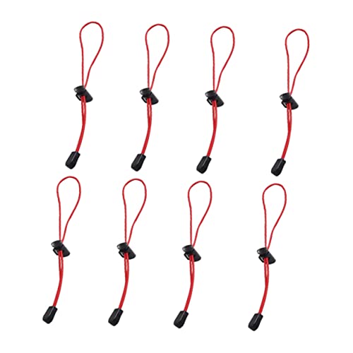 Parliky Storage Straps 8pcs Outdoor Elastic Straps Hiking Elastic Cord Self-Locking Feature