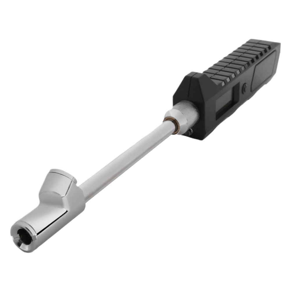 Manometro per pneumatici illuminato per carichi pesanti con display LCD luminoso Manometro digitale per pneumatici a doppia testa