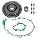 Starter Starting Clutch One Way Gear Bearing Gasket Kit Fit for Yamaha Raptor 660 YFM660R 2002 2003