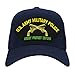 US Army Military Police Hat/Ballcap Adjustable One Size Fits Most (Multiple Colors & Styles) (Navy Blue, Standard (No Flag))