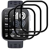【3枚セット-高 品質】対応 Amazfit Bip 6 保護フィルム Amazfit Bip 6 フイルム 画面保護シート 液晶シール カバー 液晶保護 ソフト 【 PET複合材 炭素繊維 3Dカバー 耐衝撃 超薄 気泡ゼロ 高感度 撥油性 指紋防止 超耐久 】SENHFL-BIP6-BM