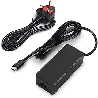 SIKER USB C Lenovo Laptop Charger, 65W UK Power Adapter Charger for Lenovo ThinkPad, Lenovo Chromebook, Lenovo IdeaPad Yoga, Compatible USB-C Type-C
