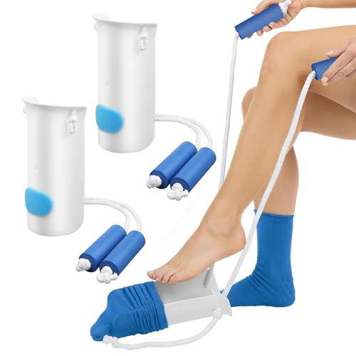 TEUYOE Strumpfanziehhilfe für Socken und Strümpfe