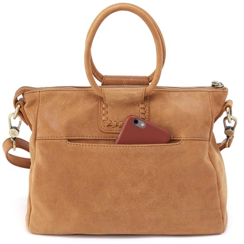 Image of HOBO Sheila Medium Leather Satchel, Crossbody Bag for Women with Top Handle