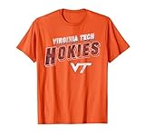 Virginia Tech Hokies Vintage Distress 90's Orange T-Shirt