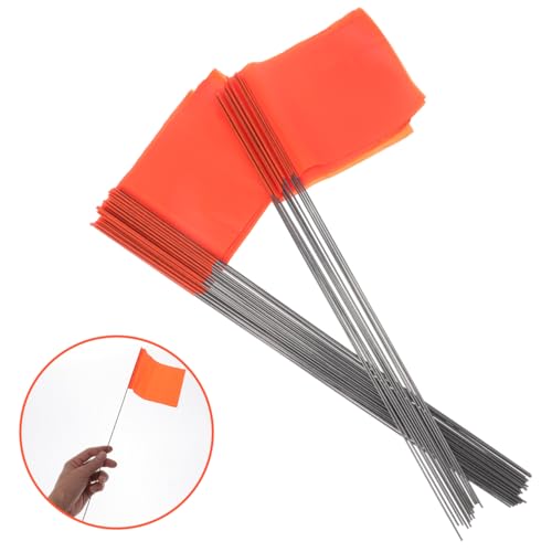 Marcador de jardín y equipo de topografía con banderas de PVC para cúpula geodésica 6
