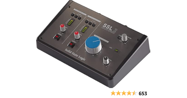 Solid State Logic SSL 2 USB Audio Interface - 24 bit/192 kHz, 2-in 2