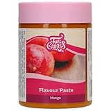 FunCakes Geschmackpaste Mango: Lebensmittelaroma, großartiger Geschmack, perfekt zum Dekorieren von Kuchen, geeignet für Teig und Füllungen. 360 g.
