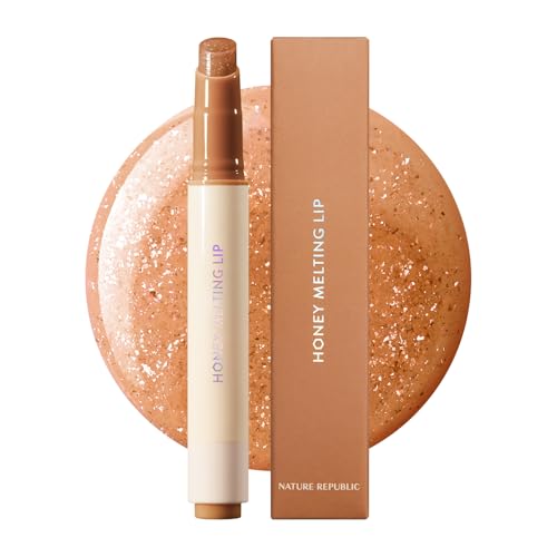 Image of Nature Republic HONEY MELTING LIP, 14 MAPLE GLITTER