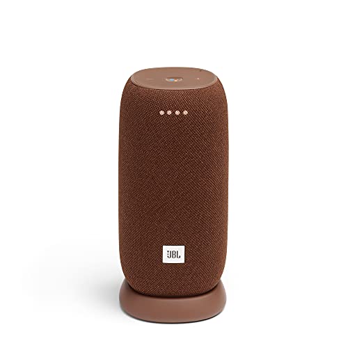 Image of JBL Link Portable 360 Degree Wi-Fi & Bluetooth Wireless Streaming Speaker with 8 Hours Playtime, IPX7 Waterproof and Voice Assistance Integrated (Brown)