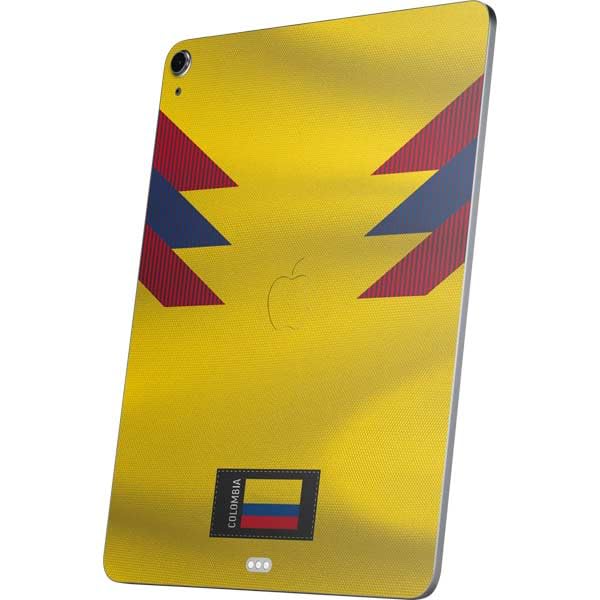 Skinit Decal Tablet Skin Compatible with iPad Air 11in (2024-2025) - Colombia Soccer Flag Design