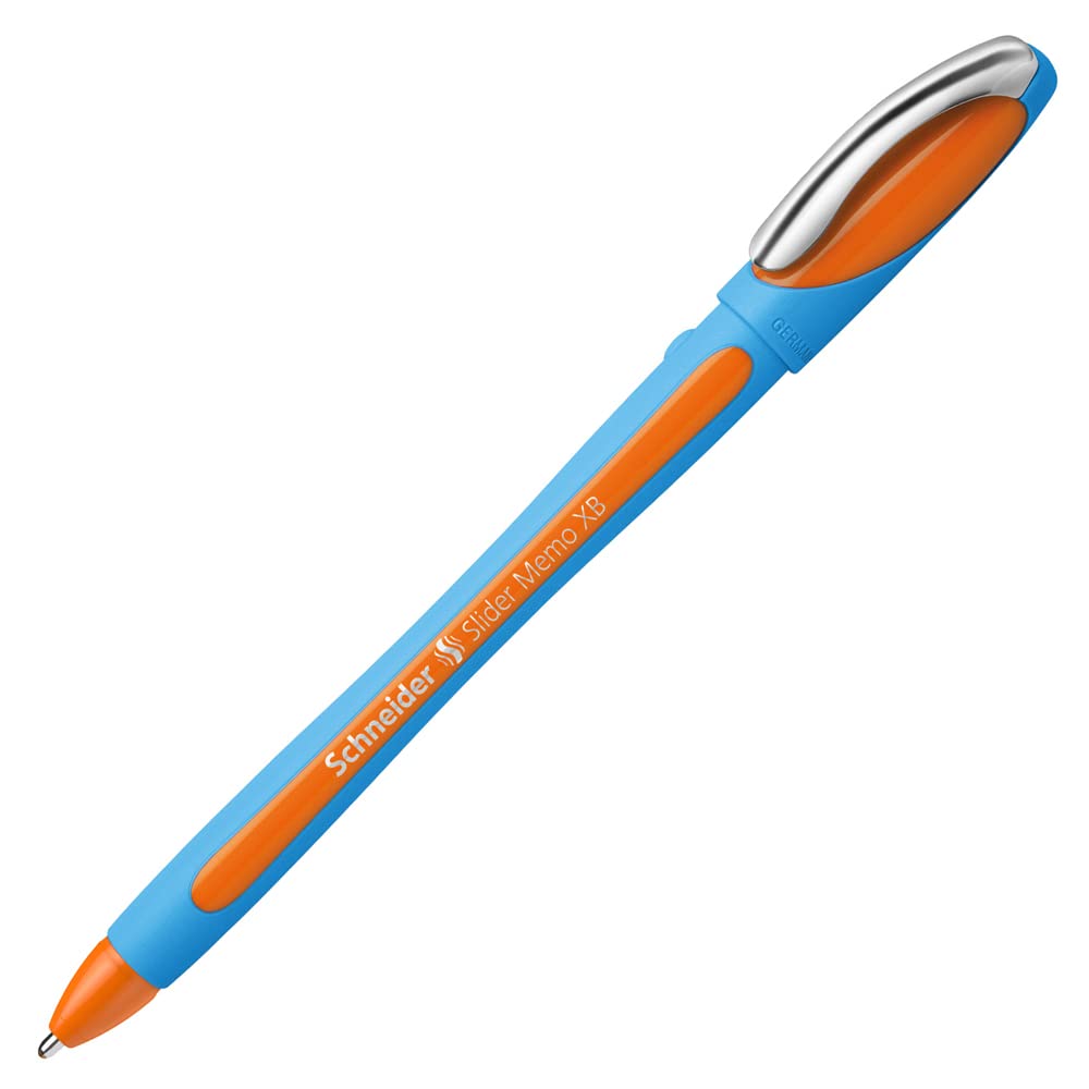 Schneider Slider Memo Xb Ballpoint Pen - Orange / Single - Refillable Ballpoint Pen