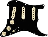 Complete Solution: Genuine Fender pre-wired Stratocaster pickguard with Tex-Mex S/S/S single-coil pickups Easy Installation: Effortless installation lets you customize your tone—simply solder output jack and ground wires Texas Tone: Increased output,...