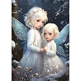 【HD Painting Canvas】5D Diamond Painting Canvas ist eine hochauflösend gedruckte, wasserdichte Leinwand, die ungiftig und geruchlos ist und nie verblasst. Die Buchstaben und Zahlen sind leicht zu lesen und die Farben sind kontrastreich. Handgefertigt von professionellen Designern, um die wahren Farben des Bildes so weit wie möglich wiederherzustellen.