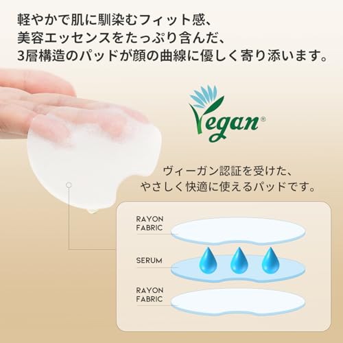 Toner Pads for Dry Dull Sensitive Skin Korean, #OOTD Retinol Ceramides Strengthen Skin Barrier Smoothing Hydrating, Toner Pad 70Pads 4.05oz 120ml - Image 6